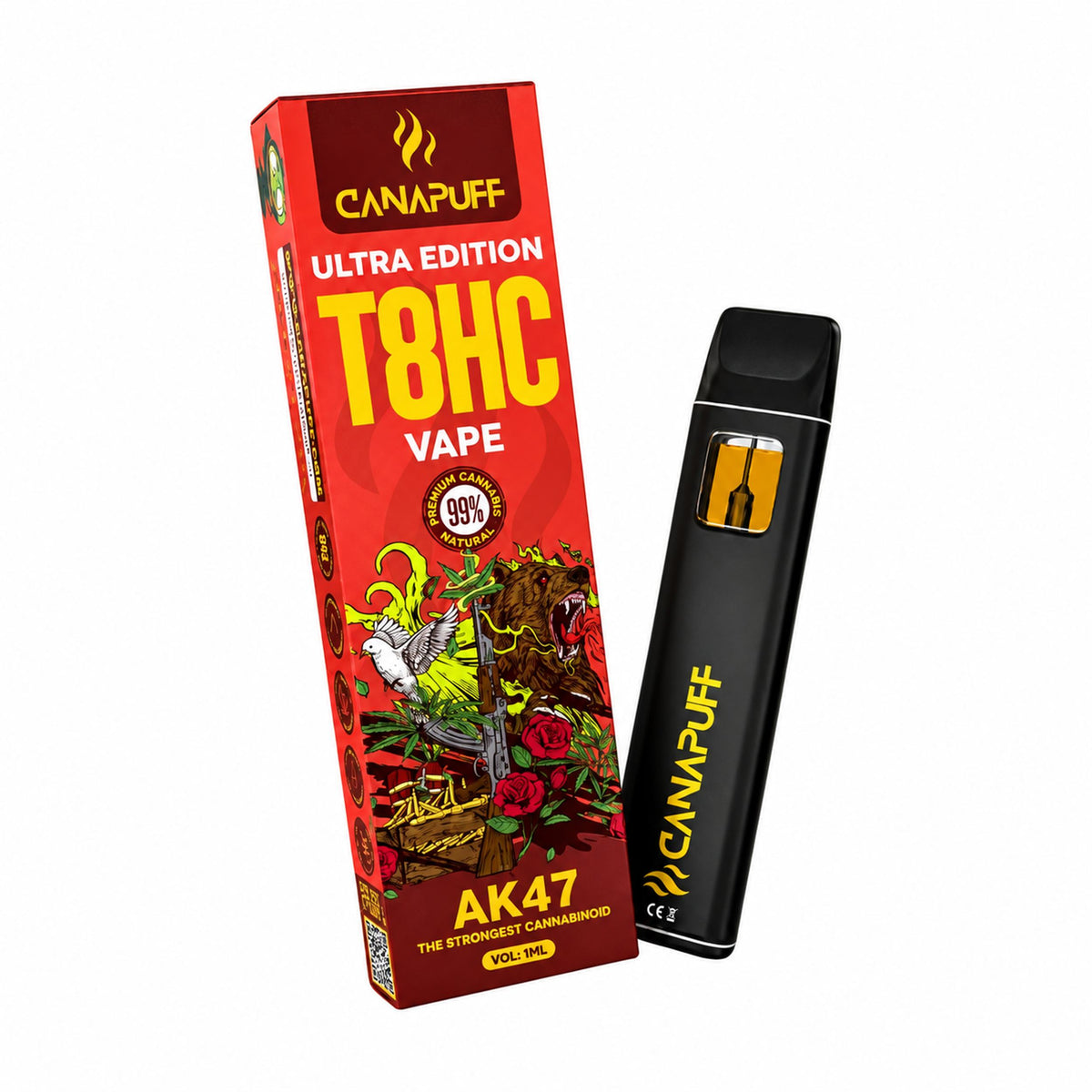 T8HC Vape AK47 Ultra Edition 99% 1ml | Cannabude
