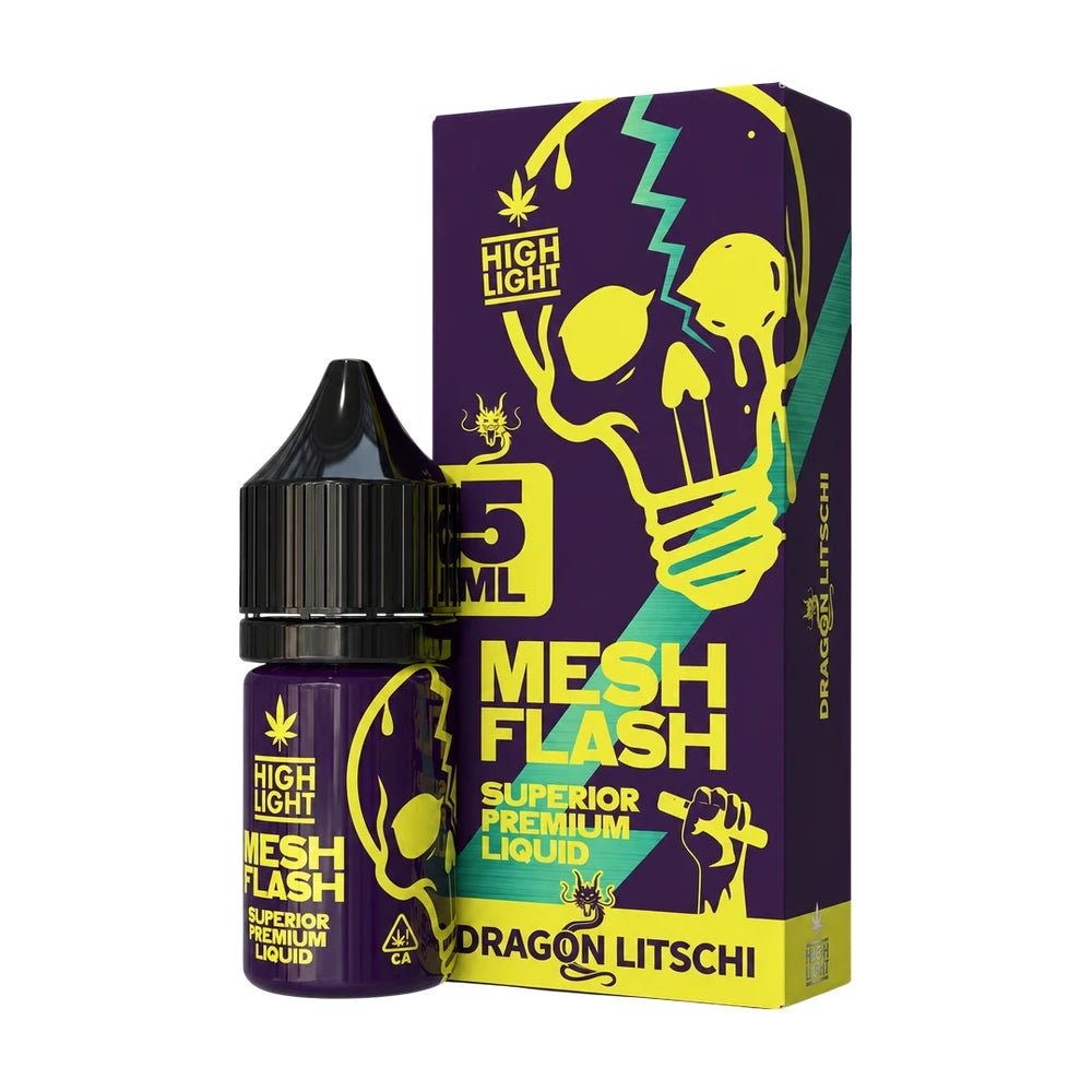 Highlight-Meshflash Liquid - Dragon Litschi 5ml