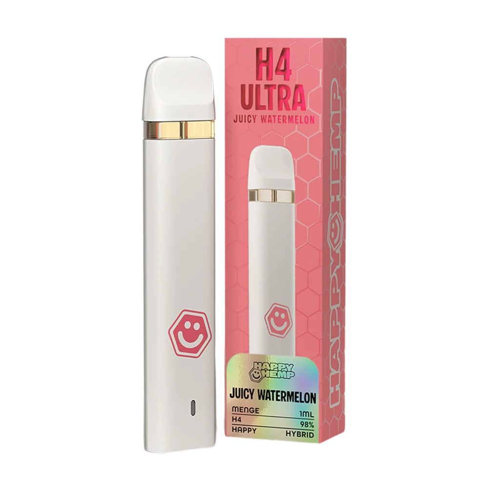 Happy Hemp H4 Ultra Vape 98 % - Juicy Watermelon 1 ml