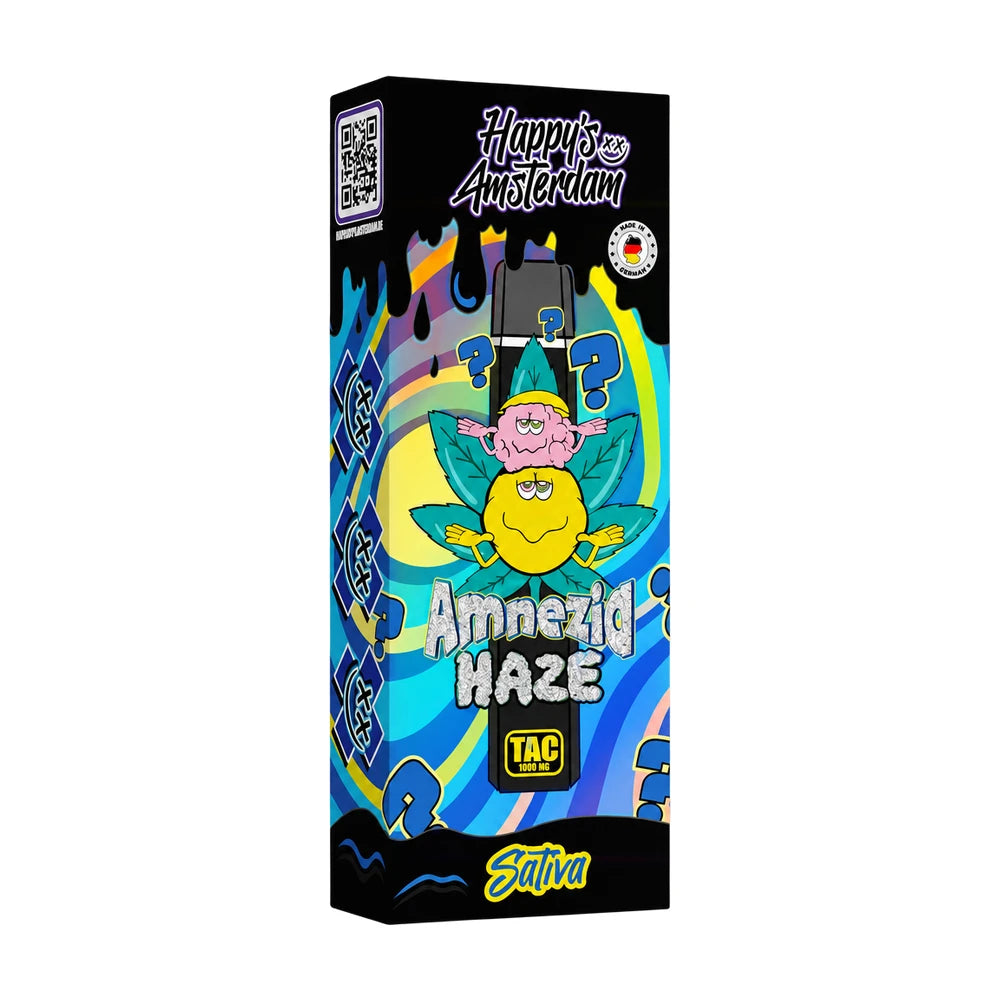 Happy‘s Amsterdam TAC Vape - Amnezia Haze