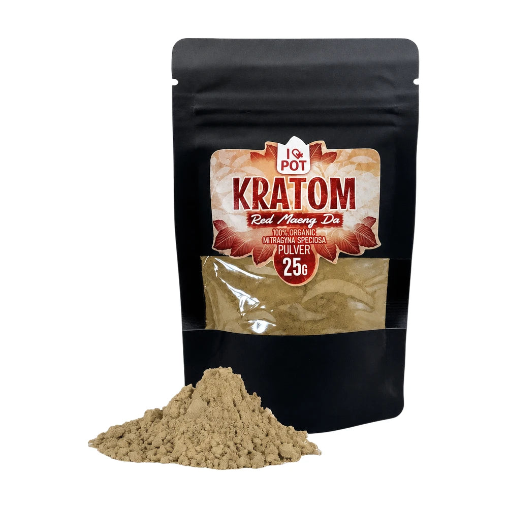 Kratompulver 25g - Red Maeng Da