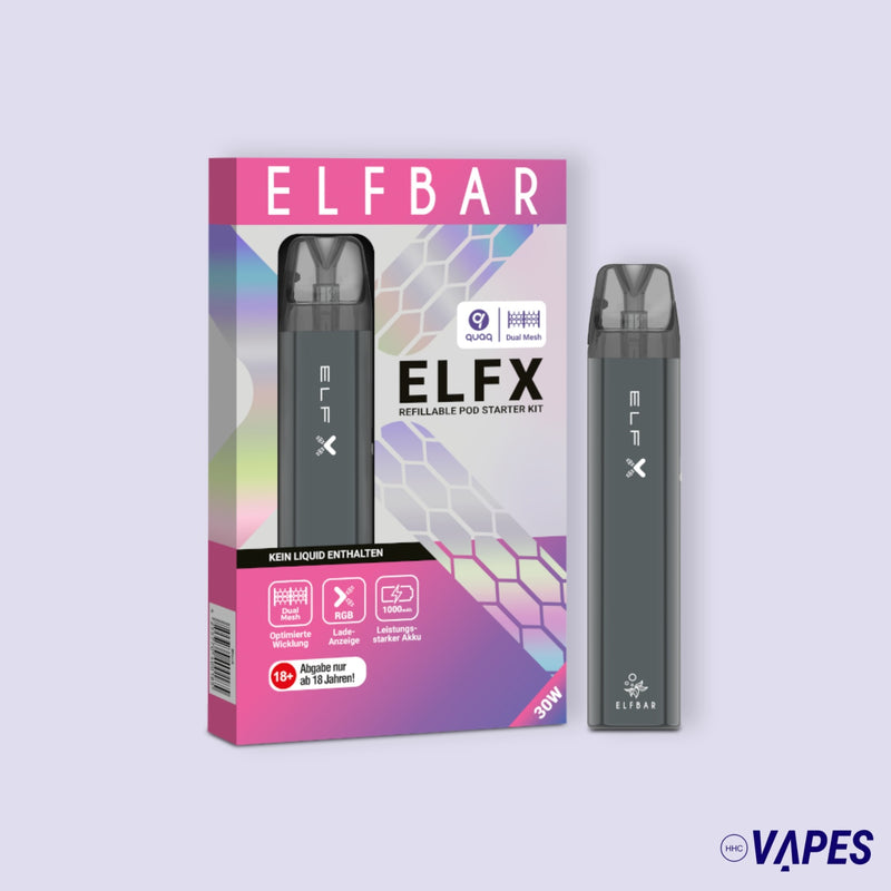 Elfbar Elfx készlet - Fekete HHC Vapes