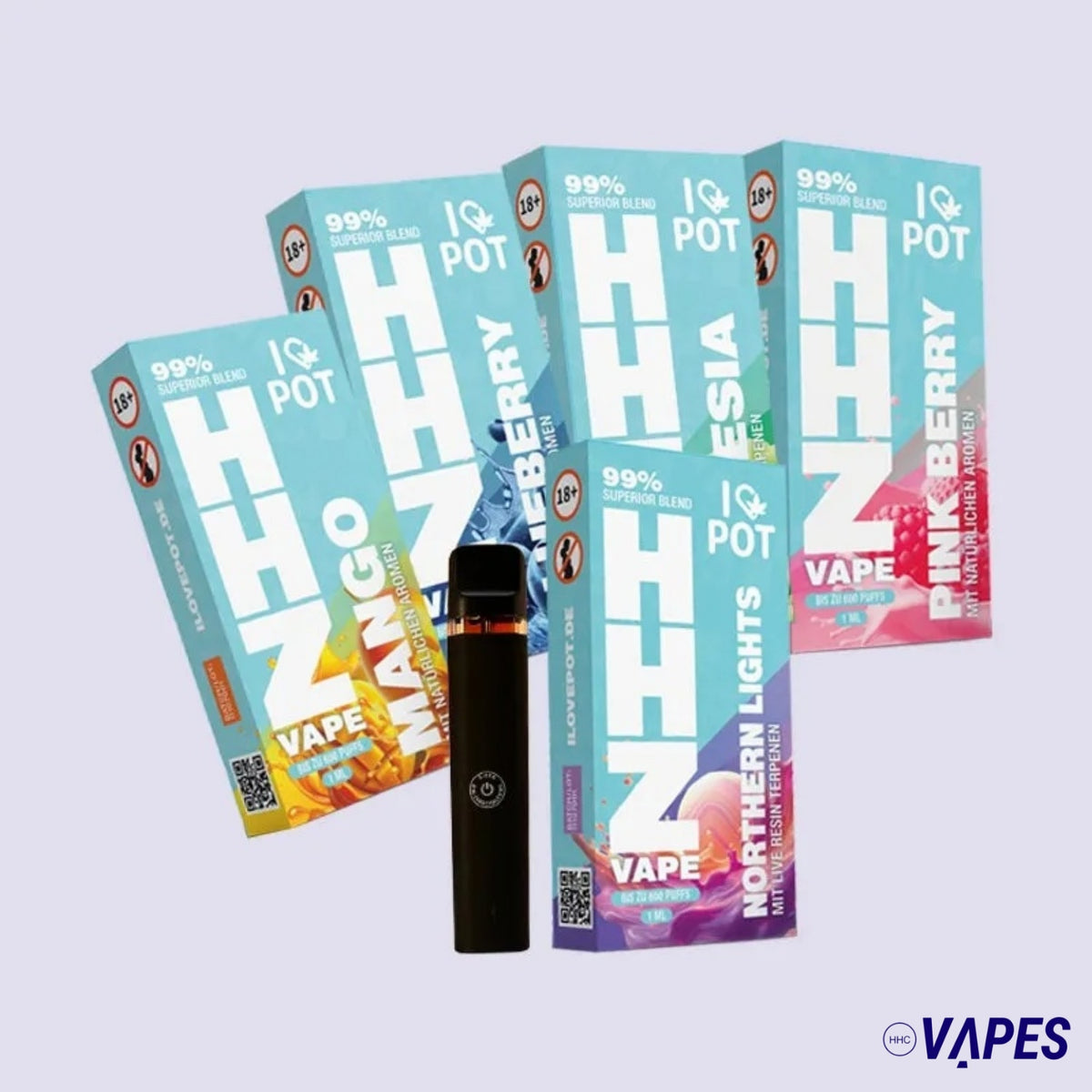 Vaper HHZ Paquete 95% - Pagas 4 y recibes 5 Vaper HHC