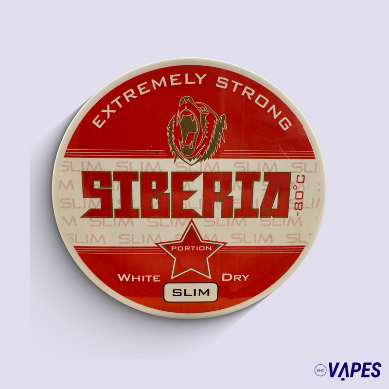 Sibír Extremely Strong White Dry Slim HHC Vapy