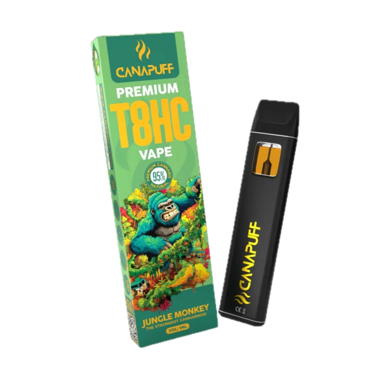 T8HC Vaper Jungle Monkey 95% 1ml
