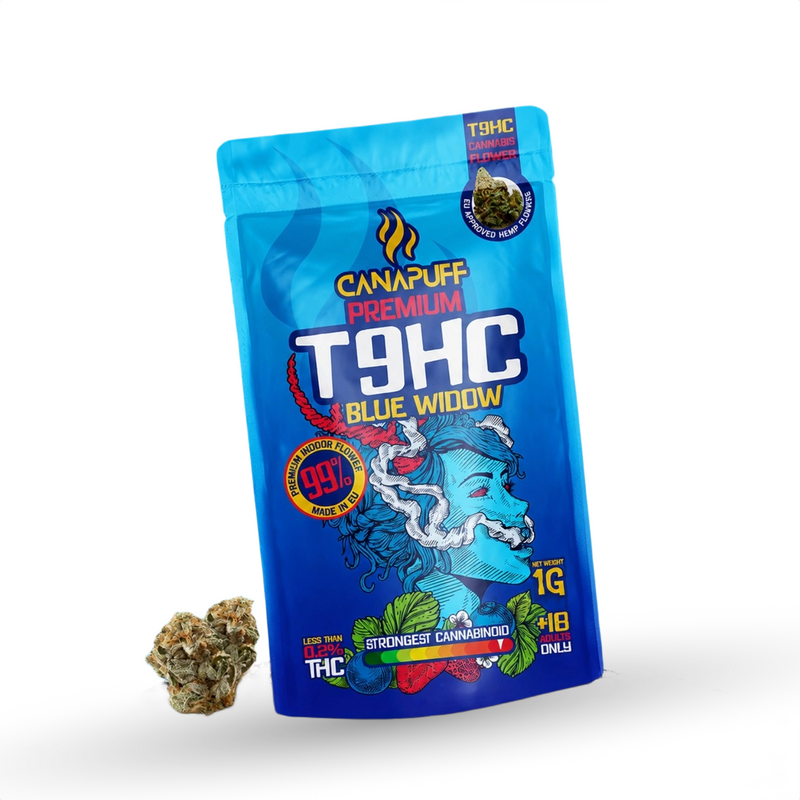 T9HC Flowers Blue Widow 99% 2g | Cannabude