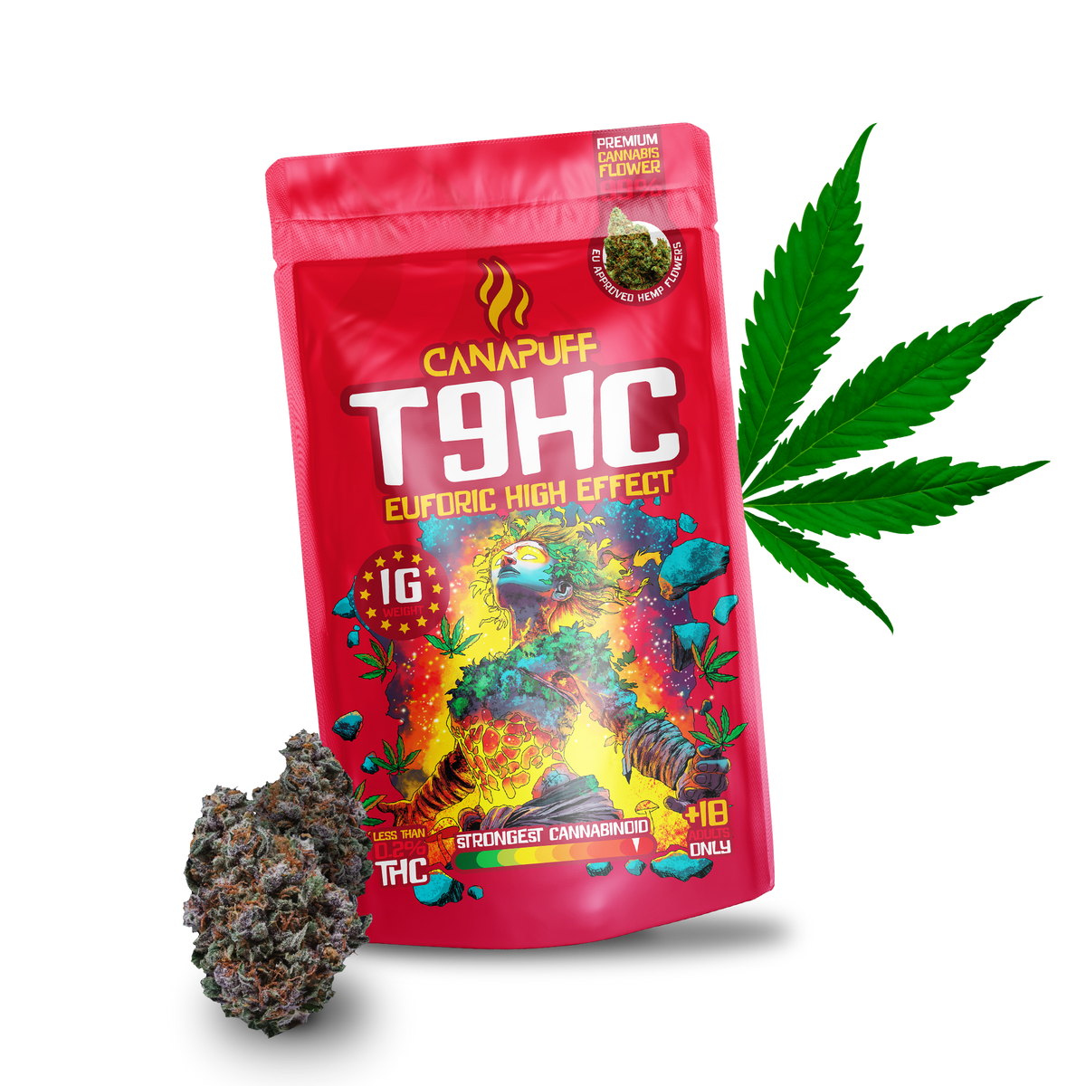 T9HC Blüten Euforic 99% 2g