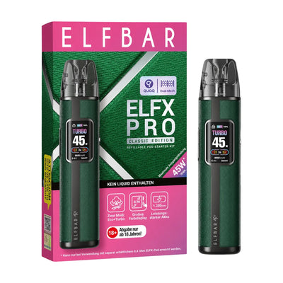 Elfbar ELFX Pro Refillable Kit forest