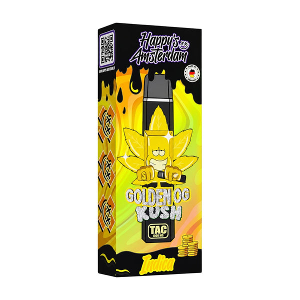 Happy’s Amsterdam TAC Vape - Golden OG Kush