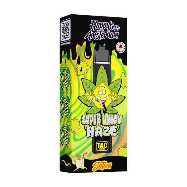 Happy’s Amsterdam TAC Vape - Super Lemon Haze