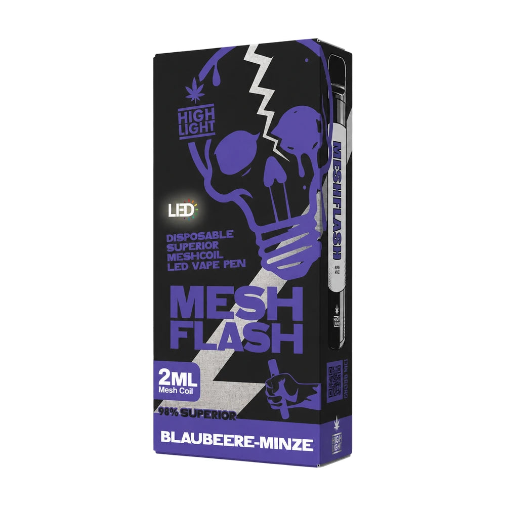 Highlight-Meshflash H2 Superior Blaubeere-Minze 2ml