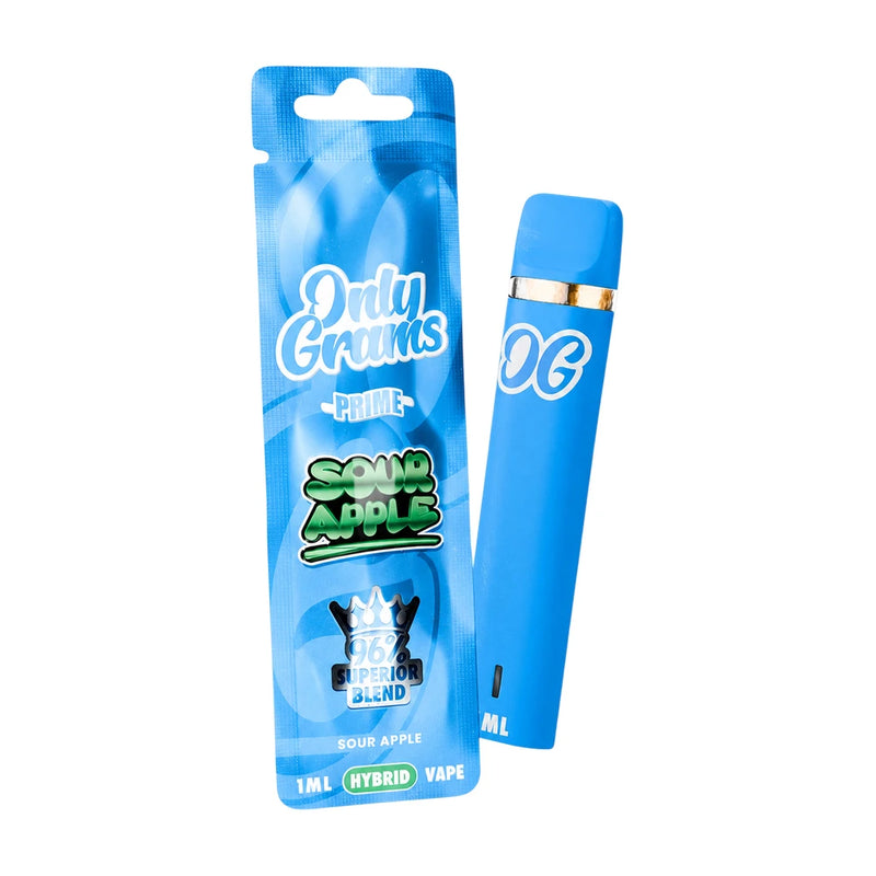 Only Grams Superior Vape Pen 96% - Sour Apple