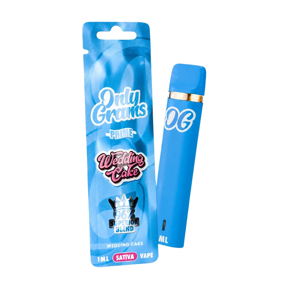 Only Grams Superior Vape Pen 96% - Wedding Cake