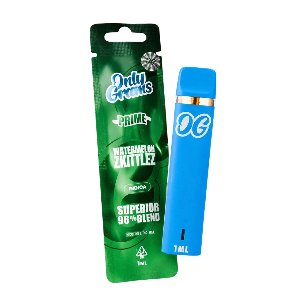 OnlyGrams Superior Vape Pen 96% - Watermelon Zkittlez